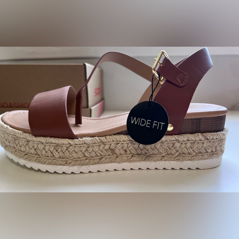 Soda Brown Sandals